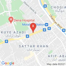 این نقشه، نشانی دکتر محسن عادل پور متخصص چشم پزشکی؛ گلوکوم ( آب سیاه) در شهر شیراز است. در اینجا آماده پذیرایی، ویزیت، معاینه و ارایه خدمات به شما بیماران گرامی هستند.