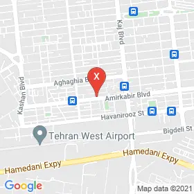 این نقشه، آدرس دکتر اکبر افتخاری متخصص طب اورژانس در شهر تهران است. در اینجا آماده پذیرایی، ویزیت، معاینه و ارایه خدمات به شما بیماران گرامی هستند.