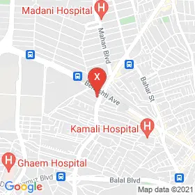 این نقشه، آدرس دکتر محسن فرهنگی متخصص داخلی در شهر کرج است. در اینجا آماده پذیرایی، ویزیت، معاینه و ارایه خدمات به شما بیماران گرامی هستند.