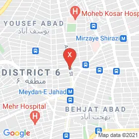 این نقشه، آدرس دکتر مصطفی عمیدی متخصص داخلی در شهر تهران است. در اینجا آماده پذیرایی، ویزیت، معاینه و ارایه خدمات به شما بیماران گرامی هستند.
